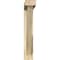 Ekena Millwork Traditional Block Rough Sawn Bracket w/ Offset Brace, Douglas Fir, 4"W x 24"D x 24"H BKT0402X24X24TRA05RDF - alternate 2